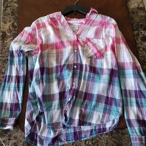 Womens plaid shirt